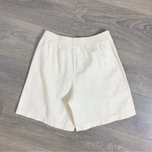 Aritzia Wilfred Free Nova 7" Boxer Shorts High Rise waist Linen Cotton Size XS - Picture 13 of 15